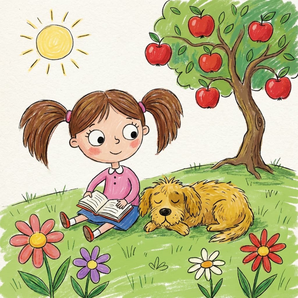 Naive Kinderzeichnung